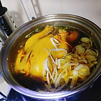 韩式参鸡汤 暖身滋补 冬天标配的做法图解8