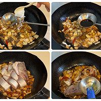 #减一点更好#鳕鱼炖豆腐的做法图解4