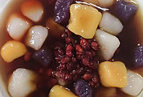 红豆芋圆红糖水的做法