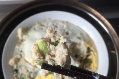 朱仙森的改良版肉饼蒸蛋