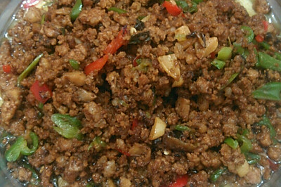 豆腐鸡蛋蒸肉末