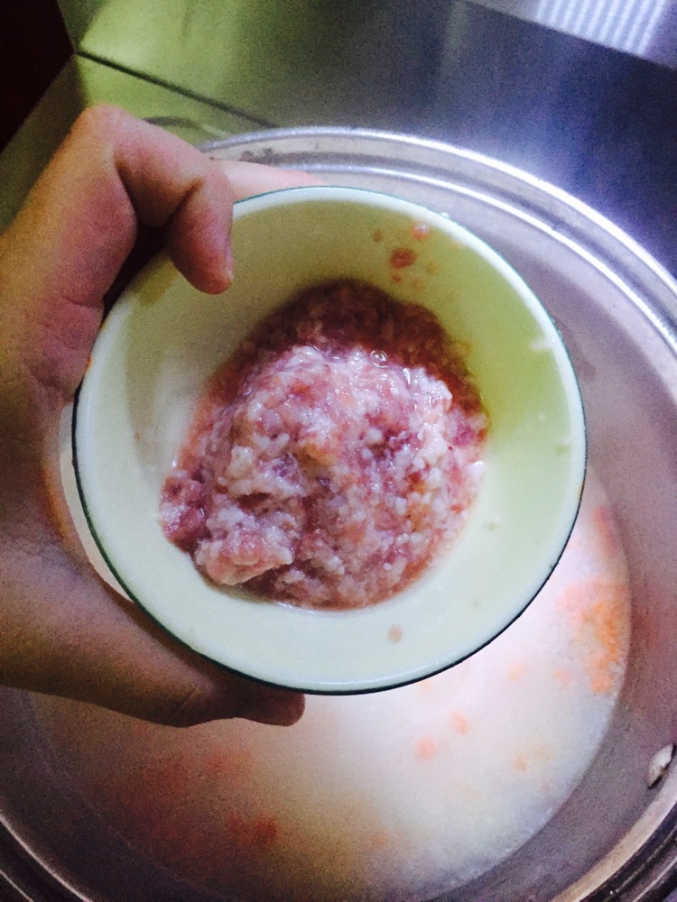 清口早餐 香菇粥的做法图解5