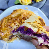 手抓饼之紫薯披萨的做法图解7