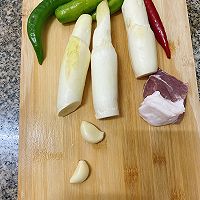 茭白肉丝的做法图解1
