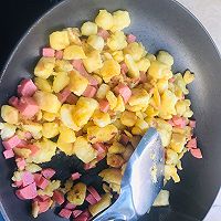 煎馒头丁的做法图解11