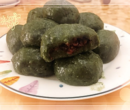 清明节的青团，红豆寄相思！的做法