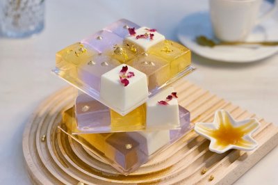 低脂魔方什锦冻