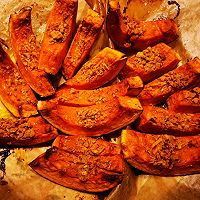 #东古家味美食#蒜蓉蛋黄焗南瓜,烤箱版的做法图解5