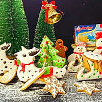 圣诞糖霜饼干#安佳烘焙学院#的做法图解23