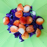 新鲜干酪草莓双拼小球鲜吃嗨起来的做法图解3