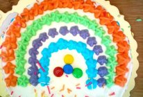 彩虹蛋糕的做法