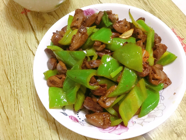 干煸鸡心的做法