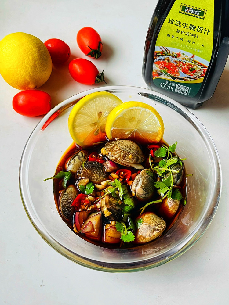 生腌蛤蜊捞汁的做法