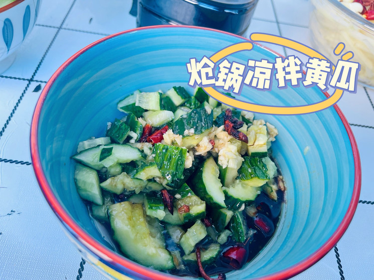 炝锅凉拌黄瓜的做法