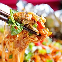 香辣锡纸花甲粉的做法图解5