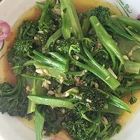 蚝油蒜香西兰花的做法图解7