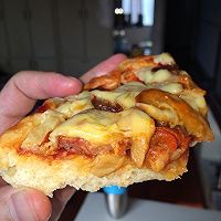 香肠披萨 微波炉版本的做法图解10