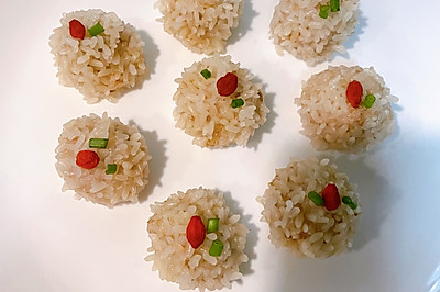 年夜饭——珍珠丸子+豆腐丸子