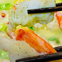 超过瘾一锅出-酸汤鱼片火锅的做法图解5