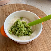 宝宝辅食~西蓝花胡萝卜粥的做法图解4