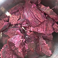 蛋塔皮+紫薯芝士的做法图解2