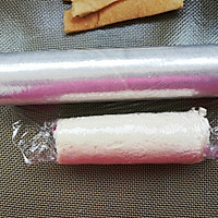 香肠紫薯吐司卷的做法图解10