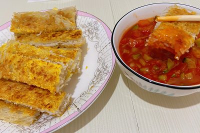 鸡蛋米粉烙