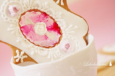 英式田园小玫瑰裱花（糖霜装饰饼干）