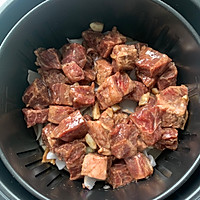 肉嫩多汁的香烤牛肉粒（空气炸锅版）的做法图解4
