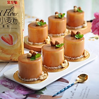 #爱好组-低筋复赛#热恋焦糖百香果慕斯的做法图解30