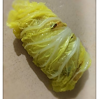 健康蒸菜之翡翠白玉卷（水晶白菜卷）的做法图解7
