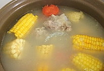 砂锅筒骨玉米萝卜汤的做法
