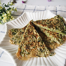 香椿芽鸡蛋饼