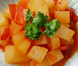 西红柿炒冬瓜的做法