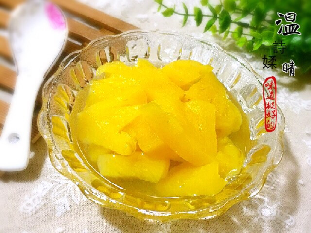 菠萝罐头的做法