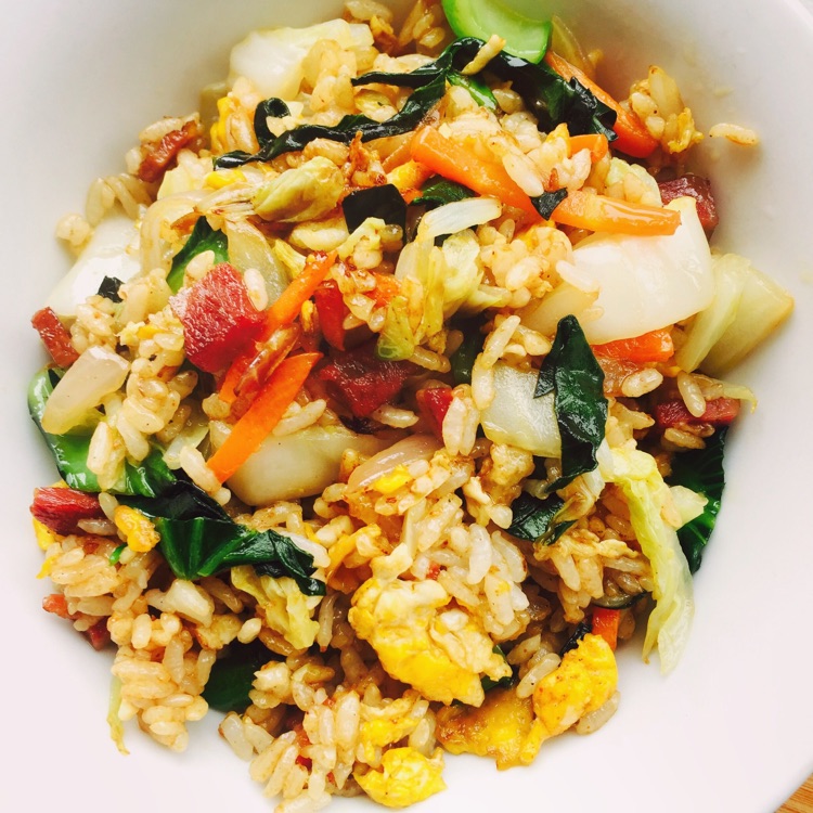 五色蛋炒饭