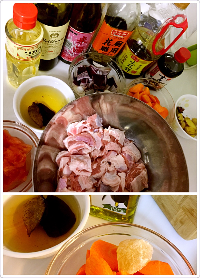 壽喜燒慢燉紅酒牛腩的做法图解1