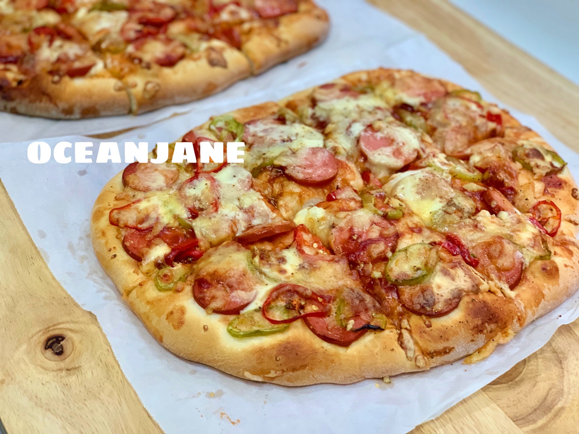 Pizza. From then on, b-winner can go away