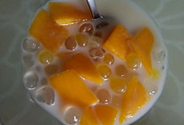 芒果奶香西米露的做法