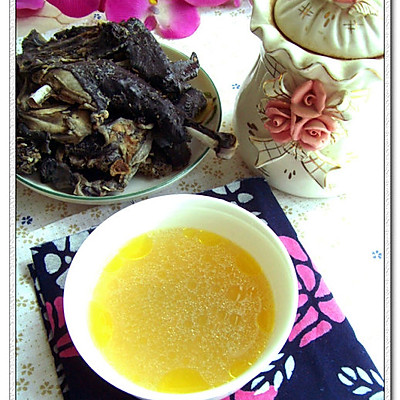 蒸乌鸡