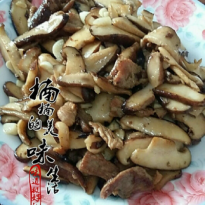 香菇炒肉片