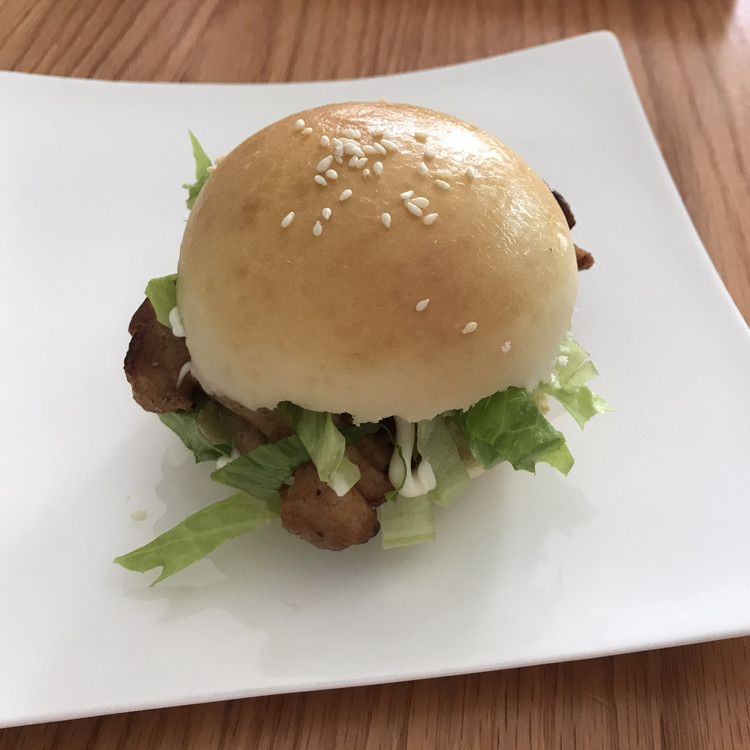 鸡腿堡的做法
