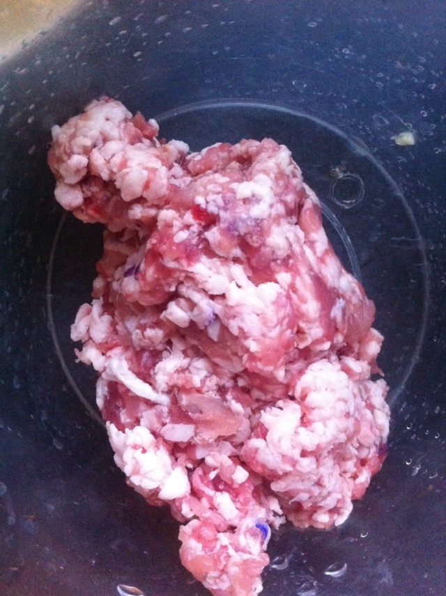 黄牙白菜河虾水饺的做法图解2