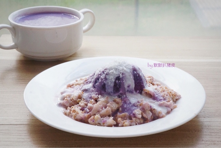 312大卡「紫薯燕麦色拉」的做法图解4