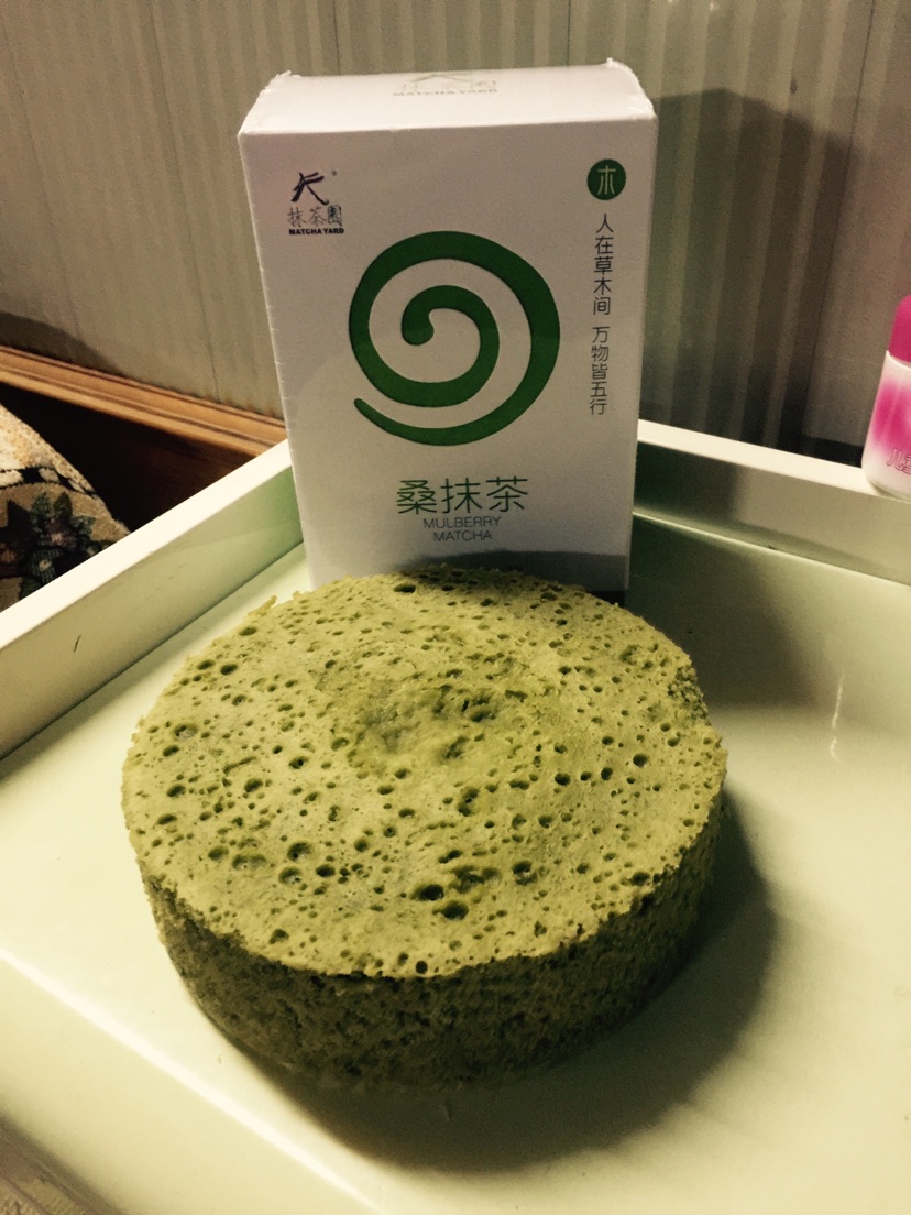酸奶抹茶蒸蛋糕的做法图解12