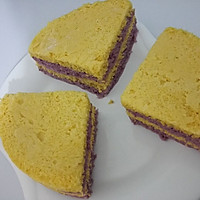 南瓜紫薯发糕的做法图解10
