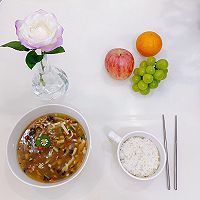 五彩肉蔬羹的做法图解9