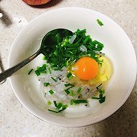 银鱼蛋饼（宝宝辅食）的做法图解3