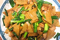 #餐桌上的春日限定#韭菜炒疙渣的做法