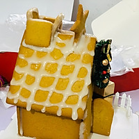 圣诞节要自己DIY一个姜饼屋才有仪式感。可以吃的的做法图解13